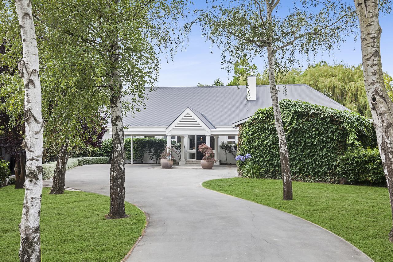 French City Mansion Villa Christchurch Exterior foto